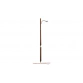 WS STREET LIGHT WOODEN POLE