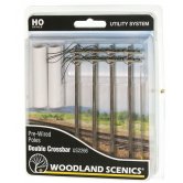 WS PRE-WIRED POLES DOUBLE CROS
